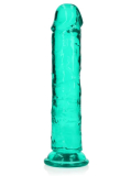 Godemiché avec ventouse Realistic Dong 8-Inch turquoise