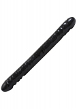 Doc Johnson Veined Double-Dong 18 Inch black
