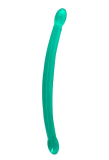 Double-Dildo Double Dong 17-Inch TPE turquoise