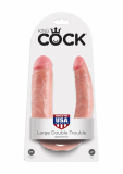 Doppeldildo King Cock Double Trouble Large haut
