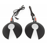 Elektrosex Brustschalen Gummi bipolar