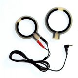 Elektrosex Cockring Set Silikon bipolar