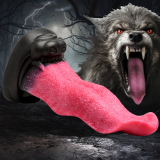 Fantasy Dildo w. Suction Base Wolfs Lick Silicone