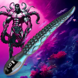 Fantasie-Vibrator aufladbar Tentavibe Silikon