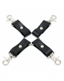 Hogtie Cross w. Snap Hooks Leather