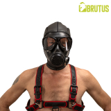 Gasmaske Neopren m. Reissverschluss Army brandneu