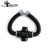 Gasmaster RD40 Gas Mask Cross Adapter w. Hoses