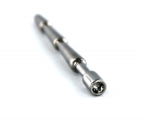 Tige urétrale avec marches & pierre précieuse Diamond Acier inoxydable