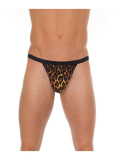 Herren G-String Leopard