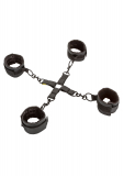 Hog-Tie Bondage-Set Boundless PU-Leather