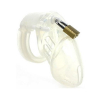 Keuschheitskäfig Silikon 7x3.3cm transparent