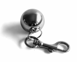 Ball Weight w. Carabiner Stainless Steel 250g