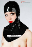 Rubber Hood Face open w. Collar S