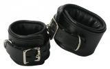 Leder Handfesseln gepolstert Premium abschliessbar