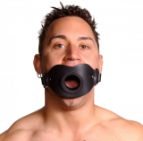 Leder Rohrknebel abschliessbar Feeder