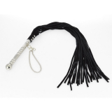 Lederflogger Peitsche m. Aluminiumgriff 78cm