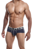 Male Basics Herrenslip Mikrofaser grau