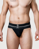 MM Jockstrap noir 7.5cm Bund