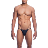 MOB Eroticwear Mikrofaser G-String schwarz