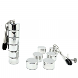 Nipple Clamps w. Magnet-Weights stackable Stainless Steel 2x 330g