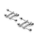 Presses à mamelons Doppel-Schraube Acier inoxydable