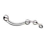 nJoy Fun-Wand Stainless Steel Dildo