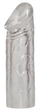 Penis Vergrösserungs-Hülle Mega Dick transparent TPE
