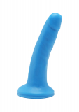Penisdildo Dual-Density ToyJoy Happy Dicks 6-Inch blau