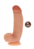 Penis-Dildo w. Suction Base ToyJoy 7-Inch Balls Silicone
