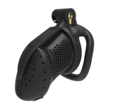 Peniskäfig m. integriertem Schloss Maspia ABS schwarz