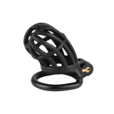 Cage à pénis avec serrure intégrée Slutypig ABS noir