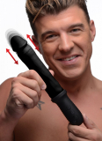 Penisvibrator m. Stossfunktion 8X Auto Pounder schwarz