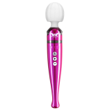 Pixey Deluxe Stabvibrator aufladbar pink-chrom