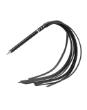 Premium Flogger Peitsche lang Bala Muchi hard schwarz