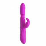 Rabbit Vibrator thrusting w. Rotation Ward Silicone