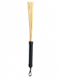Rattan Flogger m. Ledergriff