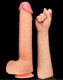 Godemiché géant King Sized Dual Layer 12-Inch Nature Cock Silicone