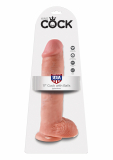 Godemiché géant m. Testicules King Cock 11 Inch Balls peau