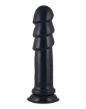 Giant Dildo w. Suction Cup ribbed King Sized 11.25-Inch