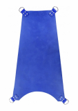 Sex-Sling Hamac 4 points 100x60cm cuir de boeuf bleu