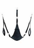 Sex-Sling Set w. Pillow triangle Canvas black