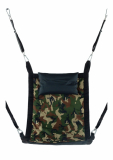 Set Sex-Sling avec coussin rectangulaire en toile camouflage