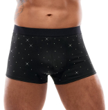 Shorts m. Strass Mikrofaser