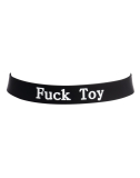 Silicone Collar w. Letters Fuck Toy