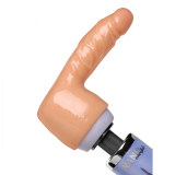 Stabvibrator Aufsatz Penisdildo TPE hautfarben
