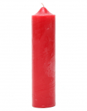 Bougie compte-gouttes SM-Kerze rouge