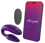We-Vibe Sync2 vibromasseur pour couple m. télécommande & app violet
