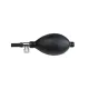 Anal Plug aufblasbar Silikon True Black