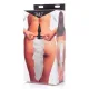 Anal Plug Silikon m. Fuchsschwanz vibrierend White Fox