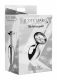 Butt-Plug Clear Gem Aluminium small
